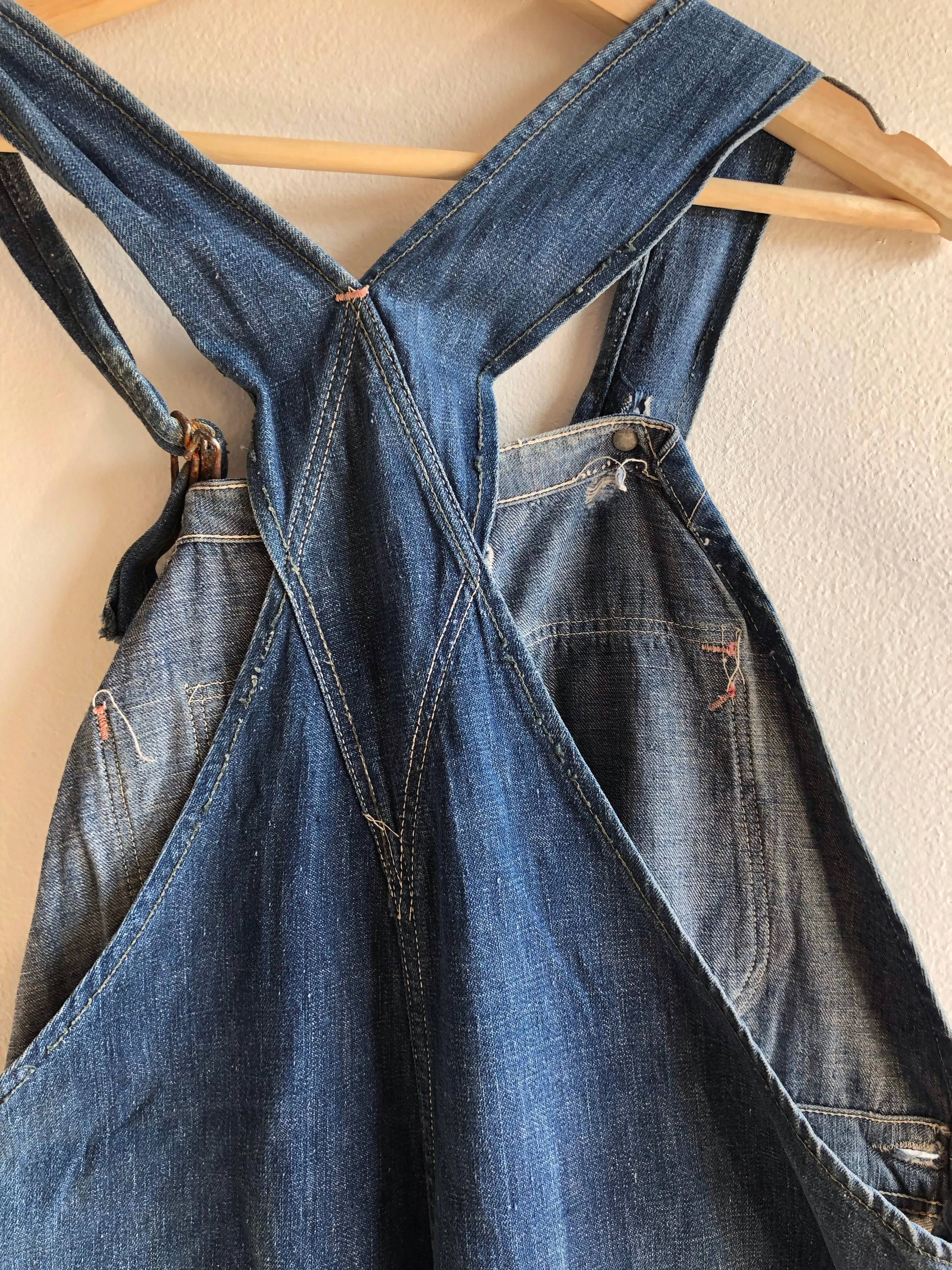 Vintage 1940/1950s Pioneer Denim Overalls