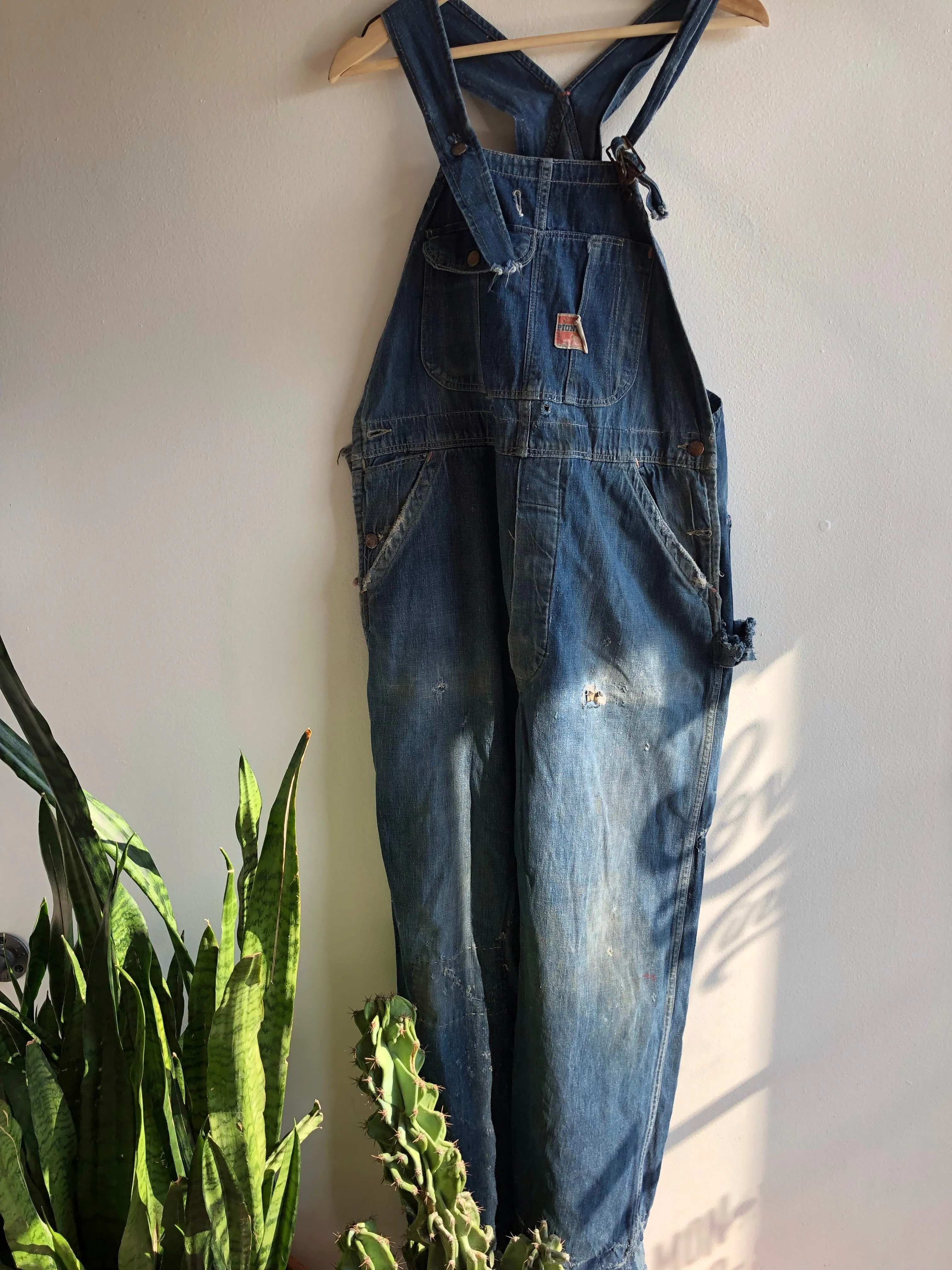 Vintage 1940/1950s Pioneer Denim Overalls