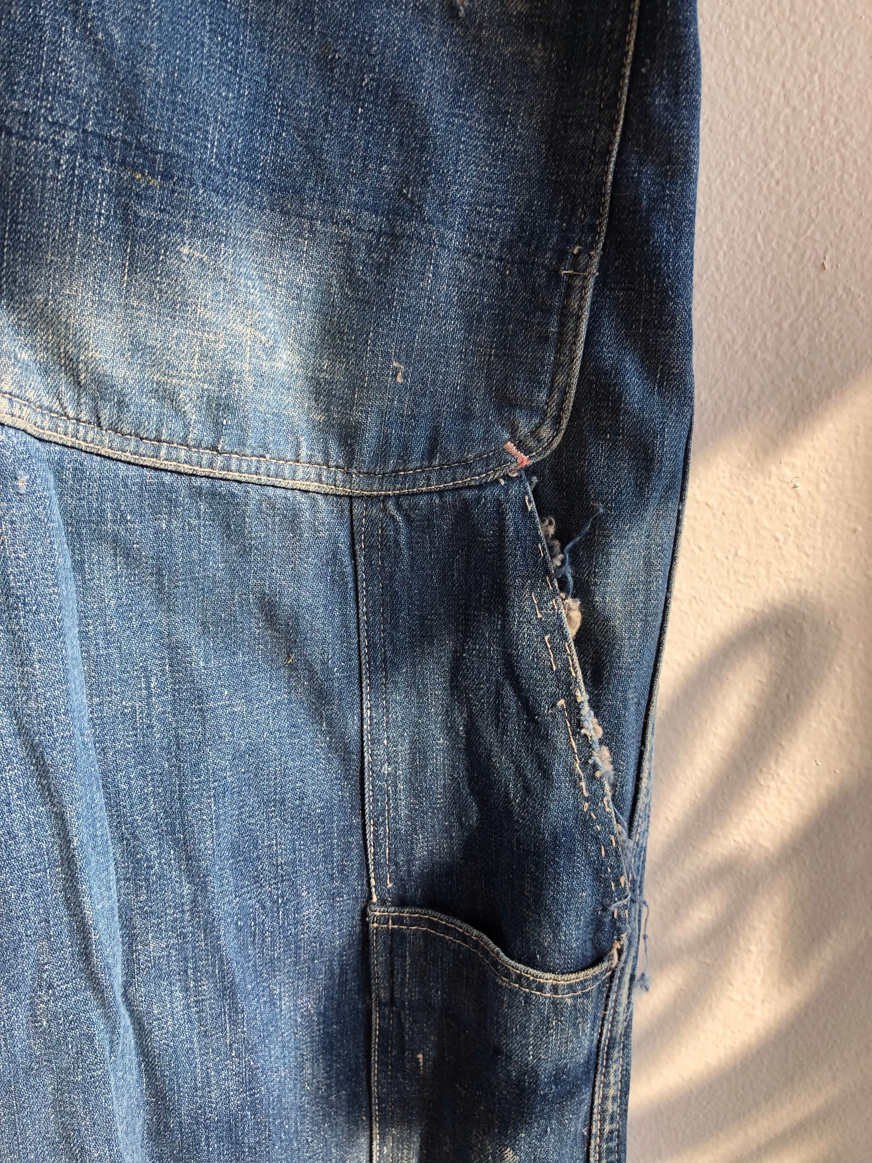 Vintage 1940/1950s Pioneer Denim Overalls