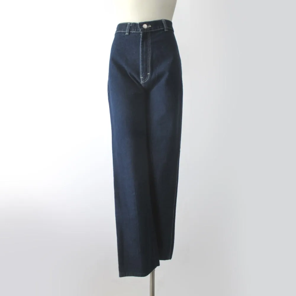 Vintage 80s Brittania High Waist Blue Jeans 12