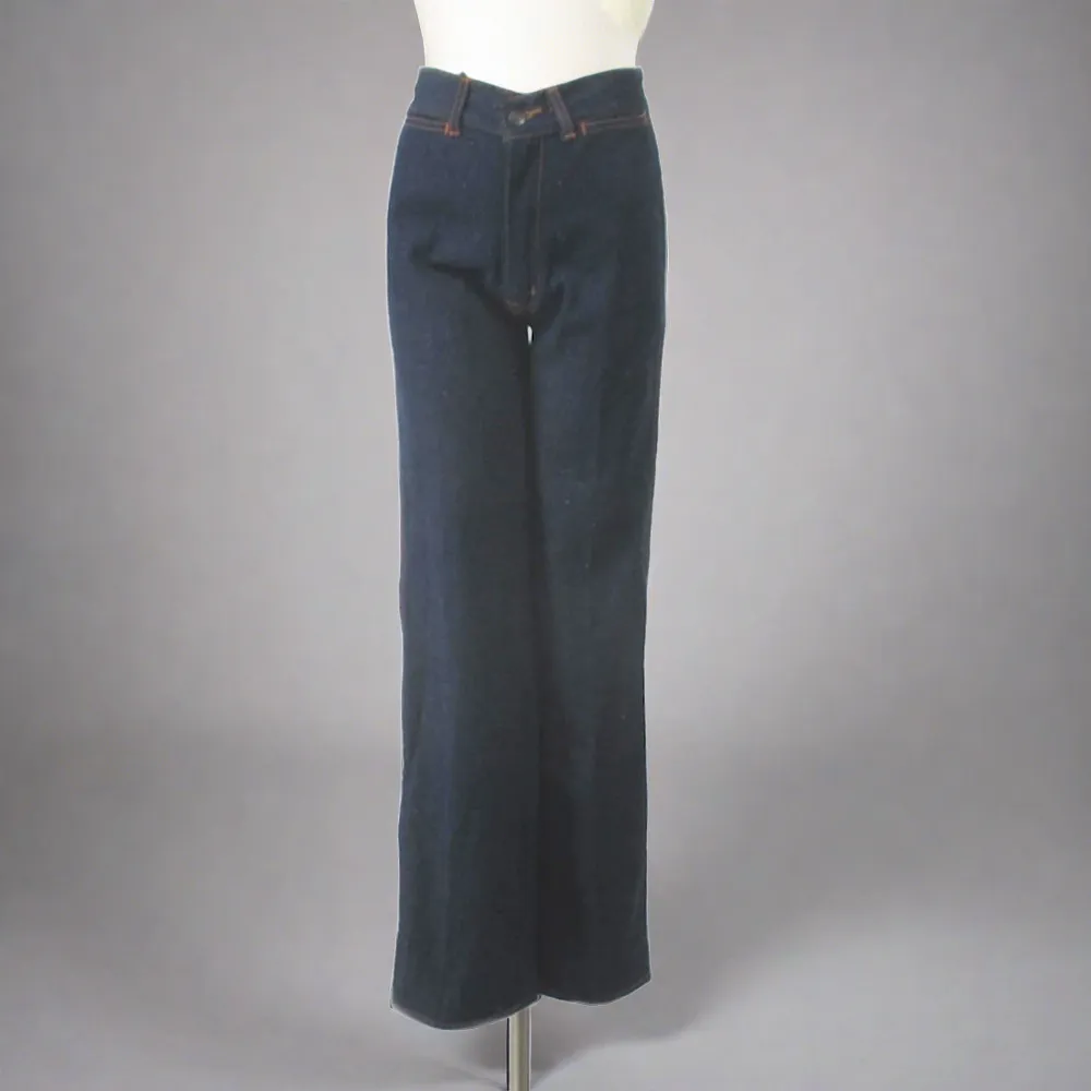 Vintage 80s High Waist Je Temps Denim Blue Jeans S