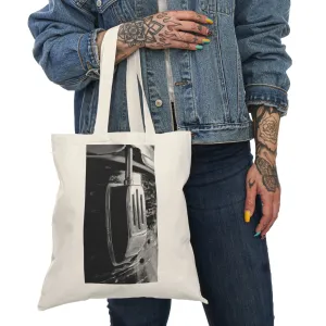 Vintage Drum - Natural Tote Bag ~ Sharon Dawn Collection
