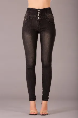 VivaCurve High-Waist Skinny Jeans