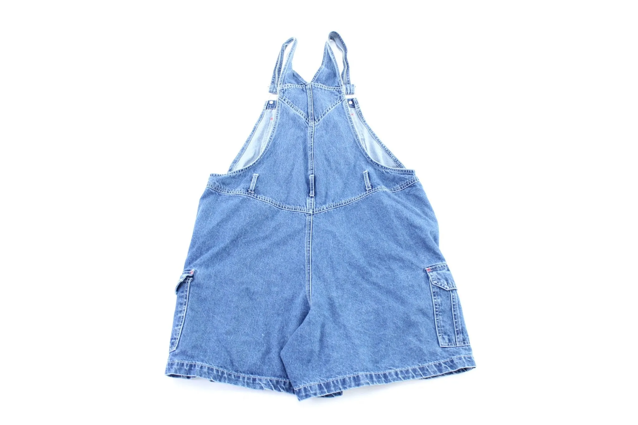 Women's 1999 Looney Tunes Embroidered Denim Overalls
